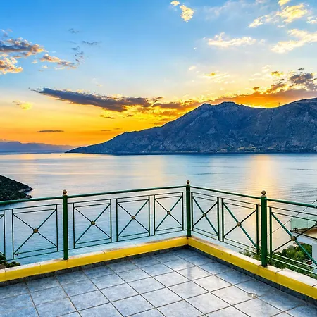 منزل للإقامة Sunset - Overlooking The Sea In Ag Vasilios *